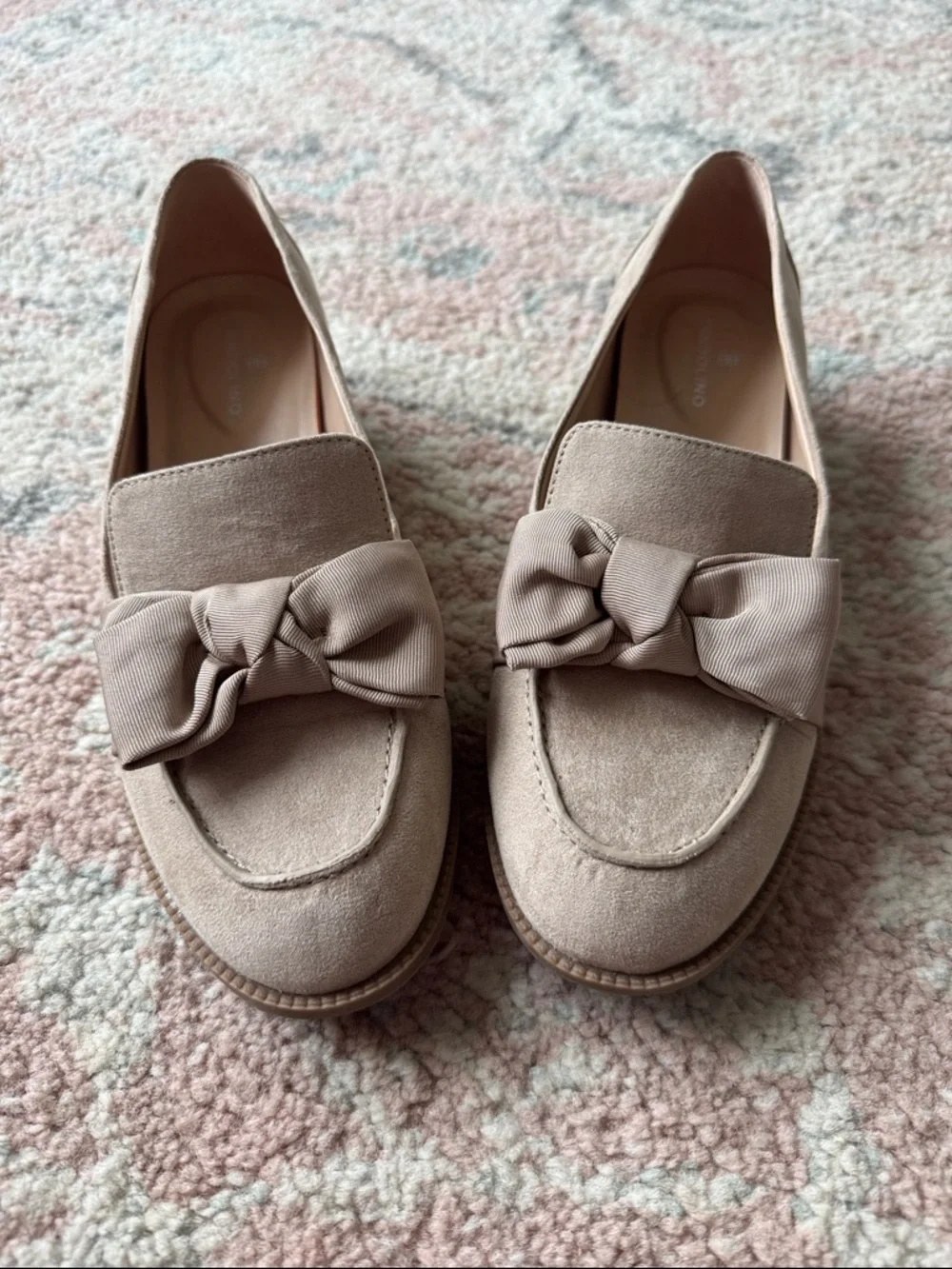 Bandolino Bow-Accent Loafers - Picture 1 of 4